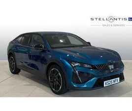 PEUGEOT 408 2025 PEUGEOT 408 1.2 HYBRID GT FASTBACK 5DR PETROL HYBRID E-DSC6 EURO 6 (START/STOP) (136 PS) HATCHBACK ...
