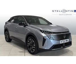 PEUGEOT 3008 2025 PEUGEOT 3008 SUV 1.2 PURETECH GT (136PS) HYBRID E-DSC6