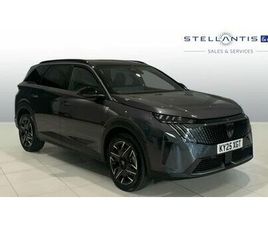 PEUGEOT 5008 E-DCS6 2025 PEUGEOT 5008 SUV 1.2 GT (136PS)