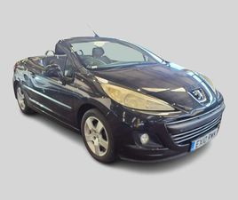 PEUGEOT 207 CC 2010 1.6 VTI SPORT 2DR