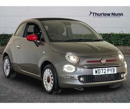 FIAT 500C 1.0 MHEV RED CONVERTIBLE 2DR PETROL MANUAL EURO 6 (S/S) (70 BHP) CONVERTIBLE 2023, 2642 MILES, £13979 - 33233469 - EXCHANGEANDMART.CO.UK