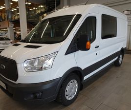 FORD TRANSIT VAN 355 2,0 TDCI 170 HV M6 ETUVETO TREND L3H2 4,71 - | 2OM. SUOMI-AUTO | SORSAN 3+3 SISUSTA | JAKOPÄÄ JUURI HUOLLETTU! | PA-KÄYTTÖINEN LISÄLÄMMITIN