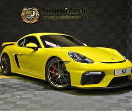 PORSCHE 718 CAYMAN GT4 4.0 GT4 EURO 6 (START/STOP) 2DR