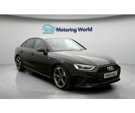 AUDI A4 35 TDI 2019 - 35 TDI BLACK EDITION 4DR S TRONIC