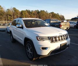JEEP GRAND CHEROKEE 2019 JEEP GRAND CHEROKEE LIMITED 4X4