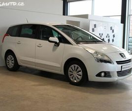 PEUGEOT 5008 1.6 HDI,112 HP,ČR,1.MAJITEL