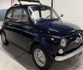 500F 1970 BLU ELETTRICO RESTAURO TARGHE ROMA