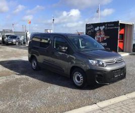 ② CITROEN BERLINGO L2 100PK 2021 84000KM DUBBEL/CABINE 16500E — CAMIONNETTES & UTILITAIRES — 2EMEMAIN