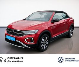 VOLKSWAGEN T-ROC CABRIOLET 1.0TSI 116PS ACC.5J-G.KAMERA.NAVI+VC.LED.APP-C.LKRD-HZG.SHZ