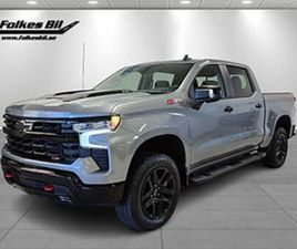 CHEVROLET SILVERADO 1500 CREW CAB 6.2 V8 4WD 426 HK LÅG SKATT 2010 KR/ÅR