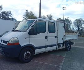RENAULT MASTER 7PLACES BENNE