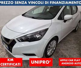 NISSAN MICRA *PREZZO VERO* 1.0 IG-T 92CV UNIPRO KM CERTIFICATI