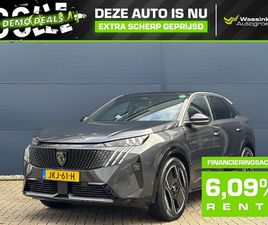 PEUGEOT 3008 EV 73 KWH 325PK DUAL MOTOR LAUNCH EDITION | NAPPA LEDER | AWD | MASSAGE | SCHUIF/KANTEL DAK | 360 GRADEN CAMERA | STOELVENTILATIE