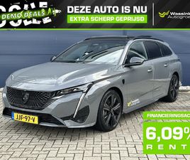 PEUGEOT 308 SW 1.6 HYBRID 195PK E-DCS7 GT | FOCAL | LED MATRIX | SCHUIF /KANTEL DAK | 8 JAAR GARANTIE | 7,4KW ONBOARD CHAGER
