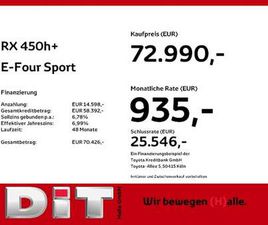 LEXUS RX 450H + E-FOUR SPORT DESIGN PANORAMAGLASDACH