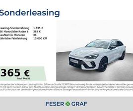 CUPRA LEON CUPRA LEON SPORSTOURER VZ 2.0 TSI 4DRIVE DSG BLACK ED. AHK