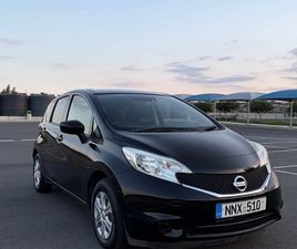 NISSAN NOTE NISSAN NOTE 1,2L 2016