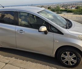 NISSAN NOTE NISSAN NOTE 1,2L 2013
