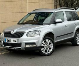 2016 SKODA YETI 2.0 TDI CR [140] ELEGANCE 4X4 5DR HATCHBACK DIESEL MANUAL