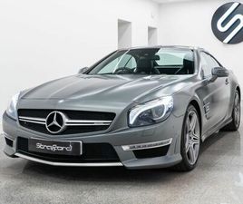 MERCEDES-BENZ SL-CLASS 5.5 SL63 V8 AMG CONVERTIBLE 2DR PETROL SPDS MCT EURO 6 (START/STOP) (585 PS)