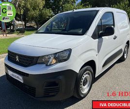 PEUGEOT PARTNER 1.6BLUEHDI PRO STANDARD 600KG 75