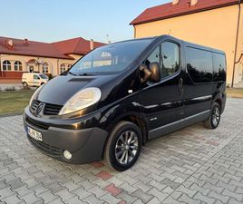 RENAULT TRAFIC/VIVARO L1H1 PASSENGER 9 OSOBOWY KLIMA NAWIEWY KOCZWARA • OLX.PL