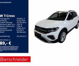VOLKSWAGEN T-CROSS 1.0 TSI DSG GOAL AHK MATRIX NAVI SHZ