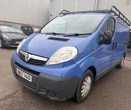 2007 VAUXHALL VIVARO 2.0CDTI [115PS] VAN 2.9T PANEL VAN DIESEL MANUAL
