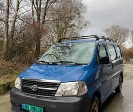 TOYOTA HIACE D-4D 5-D 117HK 4WD KORT