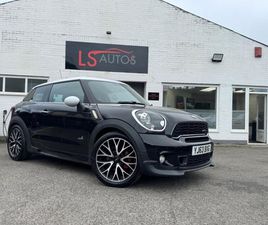 MINI PACEMAN JOHN COOPER WORKS 2013 (63) 1.6 JOHN COOPER WORKS ALL4 3DR AUTO
