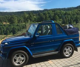 MERCEDES-BENZ G 500 CABRIO 463 UNIKAT