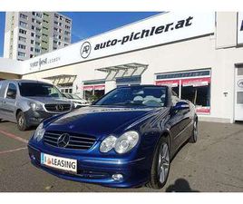 MERCEDES CLK CABRIOLET CLK 200 MERCEDES-BENZ CLK-KLASSE CLK 200 KOMPRESSOR CABRIO AVANTGARDE