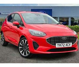 FORD FIESTA SOCIETE 2022 FORD FIESTA 1.0TITANIUM X SYNC3 NAVIGATION, HEATED SEATS & STEERING WHEEL, REAR CAMERA! HATC...