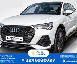 AUDI Q3 SPORTBACK 45 TFSI Q3 SPORTBACK 45 E S LINE NAVI AHK PANO 19 POLLICI O