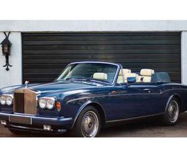 ROLLS ROYCE CORNICHE 1990 ROLLS-ROYCE CORNICHE III DHC IMPECCABLE SERVICE HISTORY A VENDRE