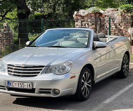 CHRYSLER CABRIO 2,0D KOZA,GRIJANJE SJEDALA,NAVIGACIJA,ALU18,KROV NA DALJINSKI,MOG ZAMJ