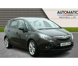 VAUXHALL ZAFIRA 2015 VAUXHALL ZAFIRA TOURER 1.4I TURBO SRI MPV 5DR PETROL AUTO EURO 6 (140 PS)