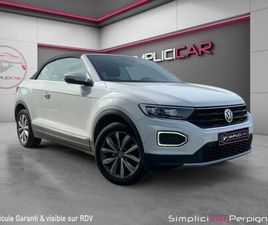 VOLKSWAGEN T-ROC CABRIOLET VOLKSWAGEN T-ROC CABRIOLET 1.0 TSI 115 START/STOP BVM6 STYLE / CAMÉRA DE RECUL / GARANTIE 12 MOIS