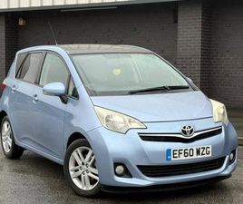 2011 TOYOTA VERSO 1.33 DUAL VVT-I T SPIRIT 5DR MULTIDRIVE S MPV PETROL MANUAL