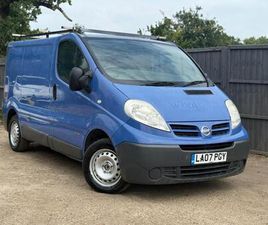 2007 NISSAN PRIMASTAR 2.0 DCI SE VAN 115PS + ONLY 88K PANEL VAN DIESEL MANUAL