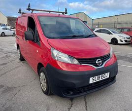 2018 NISSAN NV200 1.5 DCI ACENTA VAN EURO 6 CAR DERIVED VAN DIESEL MANUAL