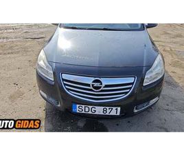 OPEL INSIGNIA 2011 M UNIVERSALAS | SKELBIMAS | 0138851804