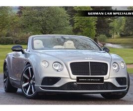 BENTLEY CONTINENTAL V8 S EXTREME SILVER + SPORTS EXHAUST **