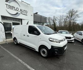 CITROEN JUMPY M 1.5 BLUEHDI - 120 FOURGON TVA RECUPERABLE GPS RADAR AR
