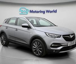 VAUXHALL GRANDLAND X 1.2 TURBO ELITE NAV SUV 5DR PETROL AUTO 8SPD EURO 6 (S/S) (130 PS) 19'' ALLOY WHEELS,LEATHER SEATS SUV 2021, 16786 MILES, £14200 - 33237803