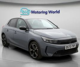 VAUXHALL CORSA 1.2 TURBO ULTIMATE HATCHBACK 5DR PETROL MANUAL EURO 6 (S/S) (100 PS) 17'' ALLOY WHEELS,APPLE CARPLAY HATCHBACK 2023, 12890 MILES, £13900 - 332377