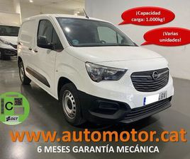 OPEL COMBO CARGO 1.5 TD 75KW 100CV SELECT L H1 1000KG
