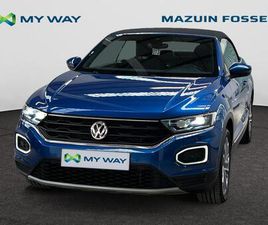 VOLKSWAGEN T-ROC CABRIOLET VOLKSWAGEN T-ROC CABRIOLET NEW T-ROC CABRIOLET STYLE 1.5 TSI 150 CH DSG 7V.