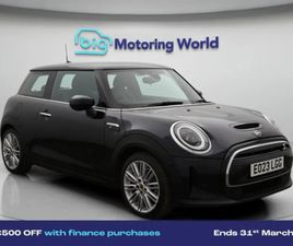 MINI ELECTRIC HATCH COOPER SE 32.6KWH LEVEL 3 HATCHBACK 3DR ELECTRIC AUTO (184 PS) £500 TOWARDS YOUR FINANCE DEPO HATCHBACK 2023, 9598 MILES, £15600 - 33241179 