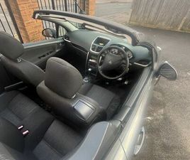 PEUGEOT 207 CC PEUGEOT, 207, CONVERTIBLE, 2010, SEMI-AUTO, 1598 (CC), 2 DOORS
